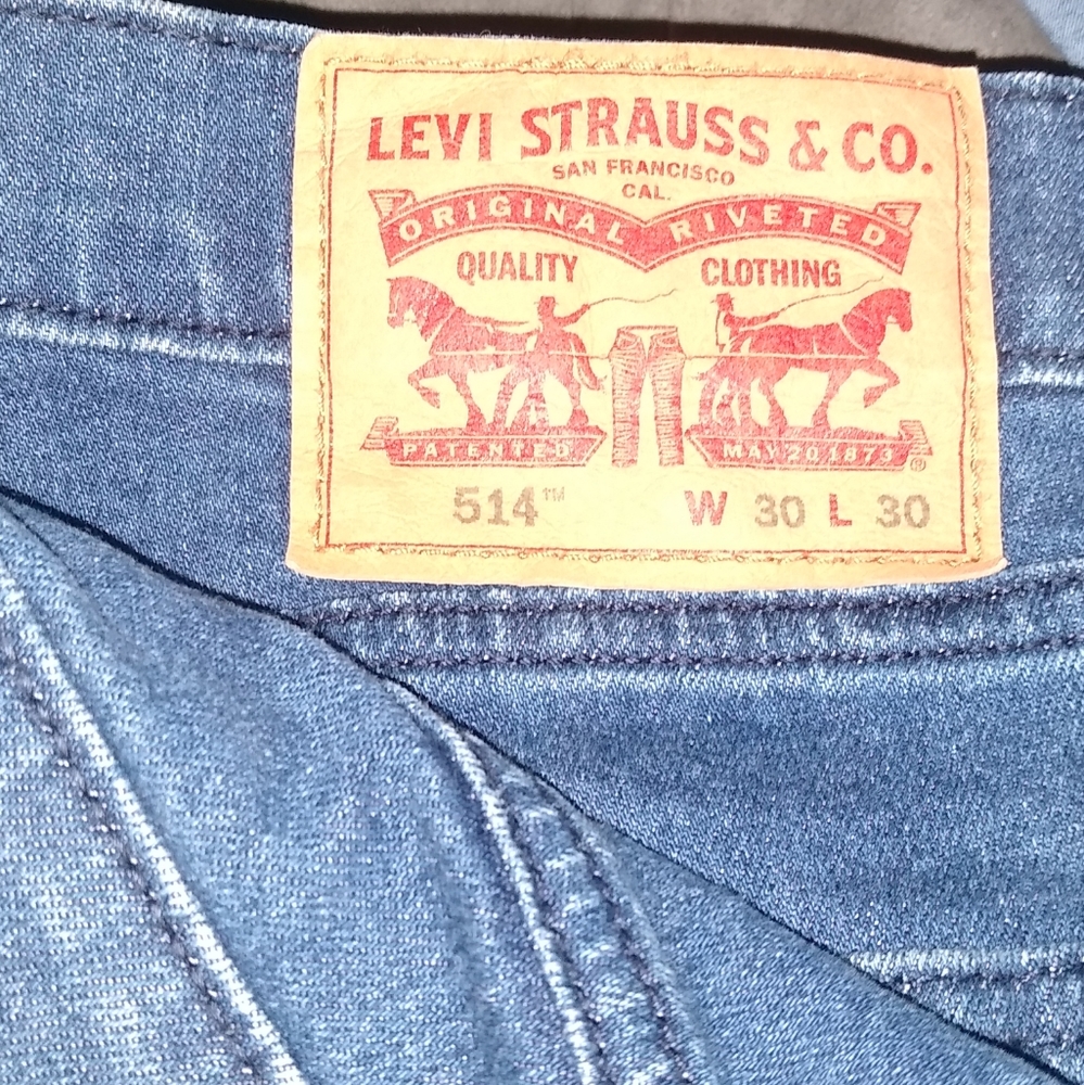 30 x 30 Levi's 514 mens